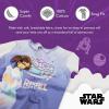 imageSTAR WARS 2Piece Snugfit Cotton Pajama Set Soft ampamp Cute for KidsRebel Princess