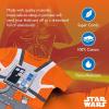 imageSTAR WARS boys 2piece Snugfit Cotton Pajama Set Soft ampamp Cute for KidsFighter Pilot Luke