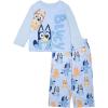 imageBluey Boys 2Piece Loosefit Pajama Set Soft ampamp Cute for KidsBest Friends