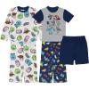 imageDisney Boys Mickey Mouse  Pixar 5Piece Loosefit Pajama Set Soft ampamp Cute for KidsPixar Fun