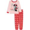 imageDisney Girls Minnie Mouse 2Piece SnugFit Cotton Pajamas SetSweetest Helper