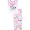 imageDisney girls 2piece Loosefit Pajama Set Princess Pajamas Soft ampamp Cute for KidsPrincess Gathering