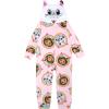 imageGirls Hooded Blanket Sleeper Comfortable Pajamas Soft ampamp Cute for KidsPandy Party