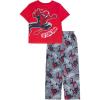imageMarvel Boys 2Piece Loosefit Pajama Set Soft ampamp Cute for KidsSpiderman Web