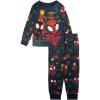 imageMarvel Boys 2Piece Loosefit Set Superhero Pajamas Soft ampamp Cute for KidsThwip Or Treat