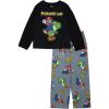 imageNintendo Boys 2Piece Loosefit Pajama Set Soft ampamp Cute for KidsNintendo Power Up