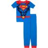imageSuperman Boys 2Piece Snugfit Cotton Pajama Set Soft ampamp Cute for KidsSuperman Core