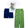 imageTeenage Mutant Ninja Turtles Boys 3Piece Loosefit Pajama Set Soft ampamp Cute for KidsGame on