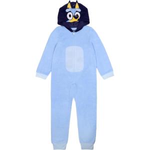 imageBluey Unisex Hooded Blanket Sleeper Comfortable Pajamas Soft ampamp Cute for KidsBluey