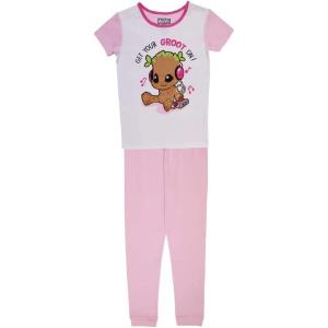 imageMarvel 2Piece Snugfit Cotton Pajama Set Soft ampamp Cute for KidsGroot Music
