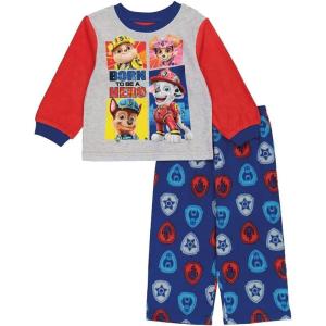 imageNickelodeon Boys Paw Patrol  Baby Shark 2Piece Loosefit Pajama Set Soft ampamp Cute for KidsBorn Heroes