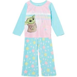imageSTAR WARS Girls 2Piece Loosefit Pajama Set Soft ampamp Cute for KidsSmall But Mighty 2