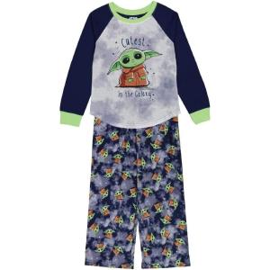 imageSTAR WARS Girls 2Piece Loosefit Pajama Set Soft ampamp Cute for KidsToo Cute I Am