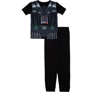 imageSTAR WARS boys 2piece Snugfit Cotton Pajama Set Soft ampamp Cute for KidsDarth Vader
