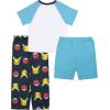 imagePokmon Boys 3Piece Loosefit Pajama Set Soft ampamp Cute for KidsElectric Type Pika