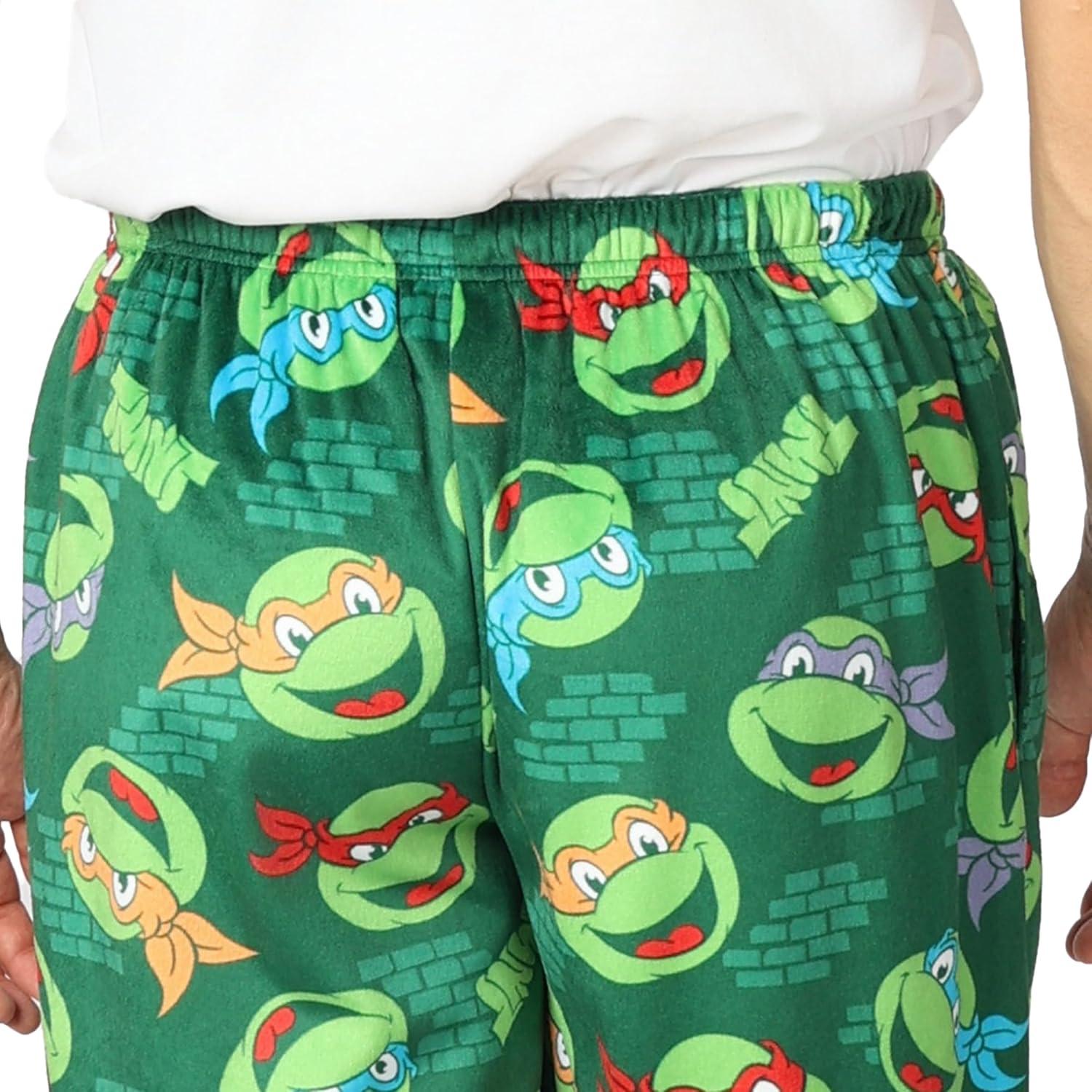 imageNickelodeon Mens Pajama Bottom Lounge Pant With Drawstring Ultrasoft ampamp Comfortable L