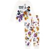imageDisney Boys 2Piece Loosefit Holiday Pajama Set Soft ampamp Cute for KidsSpooktacular