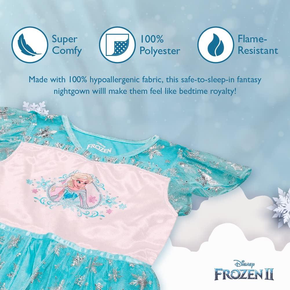 imageDisney girls Frozen Fantasy NightgownElsa in Blue 2