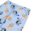 imageBluey Girls 2Piece Loosefit Button Down Pajama Set Soft ampamp Cute for KidsJumping Pals