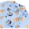 imageBluey Girls 2Piece Loosefit Button Down Pajama Set Soft ampamp Cute for KidsJumping Pals