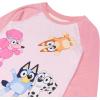 imageBluey girls 2piece Loosefit Pajama Set Soft ampamp ComfortableBluey Friends