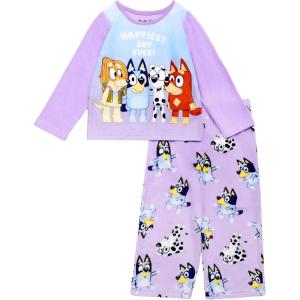 imageBluey girls 2piece Loosefit Pajama Set Soft ampamp ComfortableHappiest Buddies