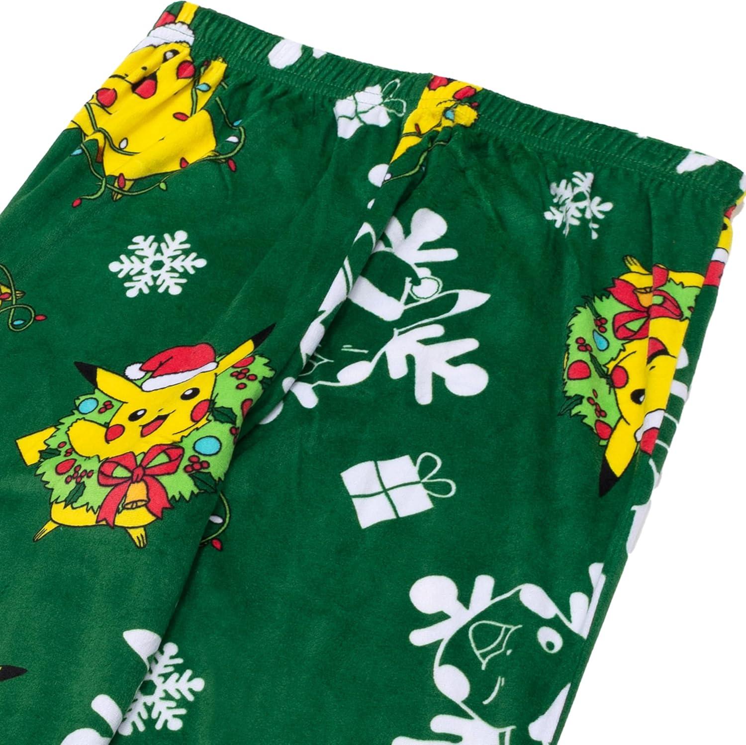 imagePokemon Boys 2Piece Loosefit Pajama Set Soft ampamp Cute for KidsPika Gifts