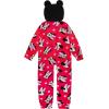 imageDisney Girls Descendants  Frozen 2 Footless One Piece FleeceDots and Bows