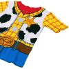 imageDisney boys 4piece Snugfit Cotton Pajama Set Soft ampamp Cute for KidsBuzz and Woody