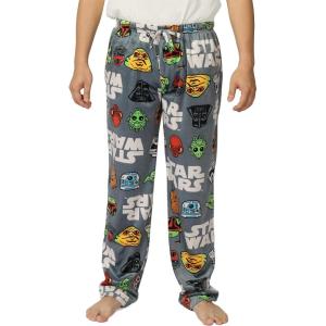 imageStar Wars Mens Pajama Bottom Lounge Pant With Drawstring Ultrasoft ampamp Comfortable L