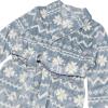 imageDearfoams Womens Plush Bathrobe Comfortable Lounge Wear for AdultsGrey Fair Isle Robe