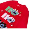 imageDisney mens 2piece Loosefit Pajama Set Soft ampamp Comfortable Holiday Nightwear for FamilyFamstitch Ho Ho Ho
