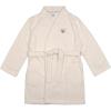 imageDearfoams womens Plush Bathrobe Comfortable Lounge Wear for AdultsTan Slipper Heart