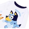 imageBluey Boys 4Piece Snugfit Cotton Pajama Set Soft ampamp Cute for KidsReach for the Stars