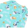 imageBluey Girls 4Piece Snugfit Cotton Pajama Set Soft ampamp Cute for KidsBluey Spa