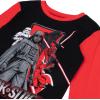 imageSTAR WARS Boys 4Piece Snugfit Cotton Pajama Set Soft ampamp Cute for KidsThe Dark Side