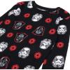 imageSTAR WARS Boys 4Piece Snugfit Cotton Pajama Set Soft ampamp Cute for KidsThe Dark Side