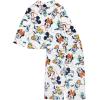 imageMickey Mouse Boys 2Piece Loosefit Button Down Matching Pajama Set Soft ampamp Cute for KidsFun Friends