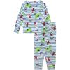 imageMarvel boys 2piece Snugfit Viscose Pajama Set Soft ampamp Cute for KidsHeroes and Stripes