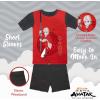 imageNickelodeon Boys 4piece Snugfit Cotton ShortSleeve Matching Pajama Set Soft ampamp Cute for KidsAirbender