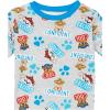 imagePaw Patrol Boys 6Piece Cotton Pajama Set Matching Snugfit Shirt ampamp Pants Soft ampamp Cute for KidsGreyRedBlue