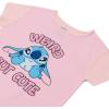 imageDisney girls 6piece Snugfit Cotton Pajama Set Soft ampamp Cute for KidsSuper Fun Stitch