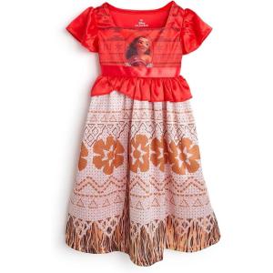 imageDisney Girls Fantasy Gown NightgownMoana Ocean Princess 3