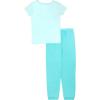 imageDisney Girls 2piece Snugfit Cotton Holiday Pajama Set Soft amp Cute for KidsAriel