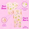 imageDisney Girls 2piece Snugfit Cotton Holiday Pajama Set Soft amp Cute for KidsFun Together