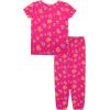 imageDisney Girls 2piece Snugfit Cotton Holiday Pajama Set Soft amp Cute for KidsGo Super Kitties