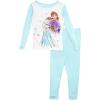 imageDisney Girls Dress Nightgown ShortSleeve Fantasy Gown Soft amp Cute Pajamas for KidsFrozen