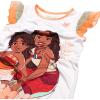 imageDisney Girls Dress Nightgown ShortSleeve Fantasy Gown Soft amp Cute Pajamas for KidsMoana Fantasy