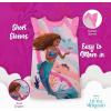 imageDisney Girls Dress Nightgown ShortSleeve Fantasy Gown Soft amp Cute Pajamas for KidsPaper Waves