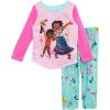 imageDisney Girls Dress Nightgown ShortSleeve Fantasy Gown Soft amp Cute Pajamas for KidsPink Long Sleeve